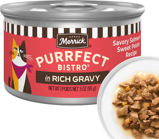 Merrick-Purrfect-Bistro?Savory-Salmon?and-Sweet-Potato?Recipe-Adult?Natural?Wet-Cat-Food-in-Gravy,-Delicious-Premium-869