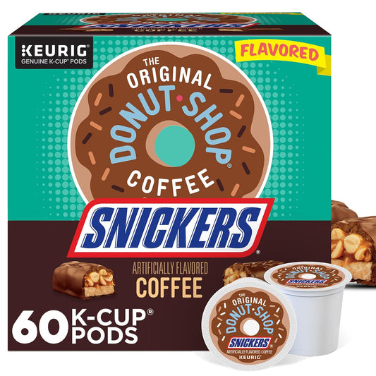 The-Original-Donut-Shop-Snickers-Coffee,-Keurig-Single-Serve-K-Cup-Pods,-Flavored-Coffee,-2784