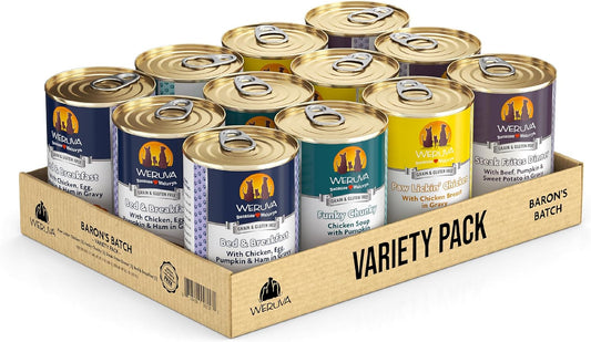 Weruva-Classic-Dog-Food,-Variety-Pack,-Baron's-Batch,-3315