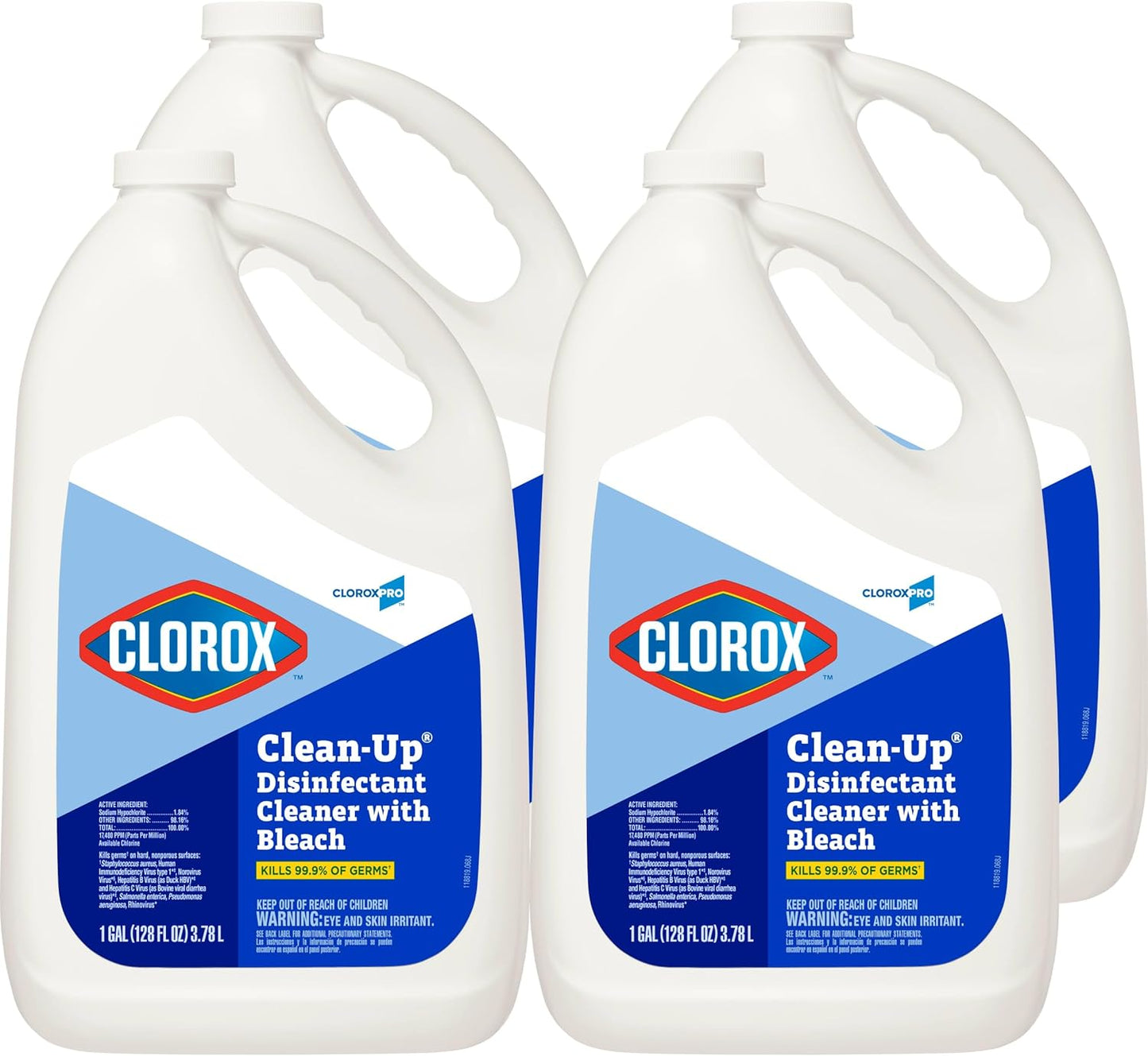 CloroxPro-Clean-Up-Disinfectant-Cleaner-Refill,-128-Ounces,-Pack-of-4-2897