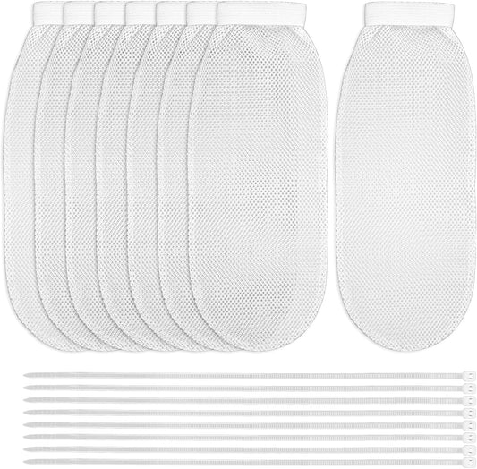 8-Pieces-Lint-Traps-for-Washing-Machine-Hose-Nylon-Mesh-2164