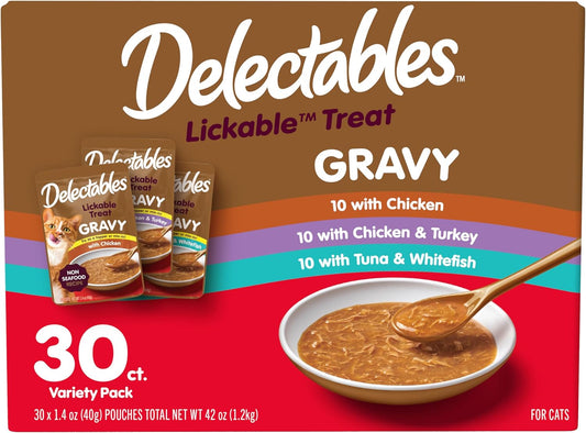 Delectables-Lickable-Treat-Gravy-Variety-Wet-Cat-Treat-&-Food-Topper,-Topper,-Grain-Free,-Fillers,1609