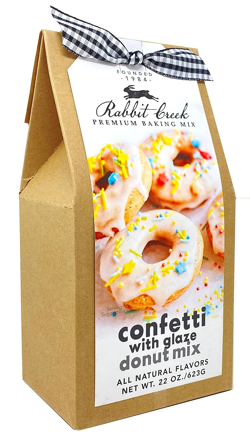 Rabbit-Creek-Confetti-Donuts-Mix-–-With-Frosting-Glaze-Included-295