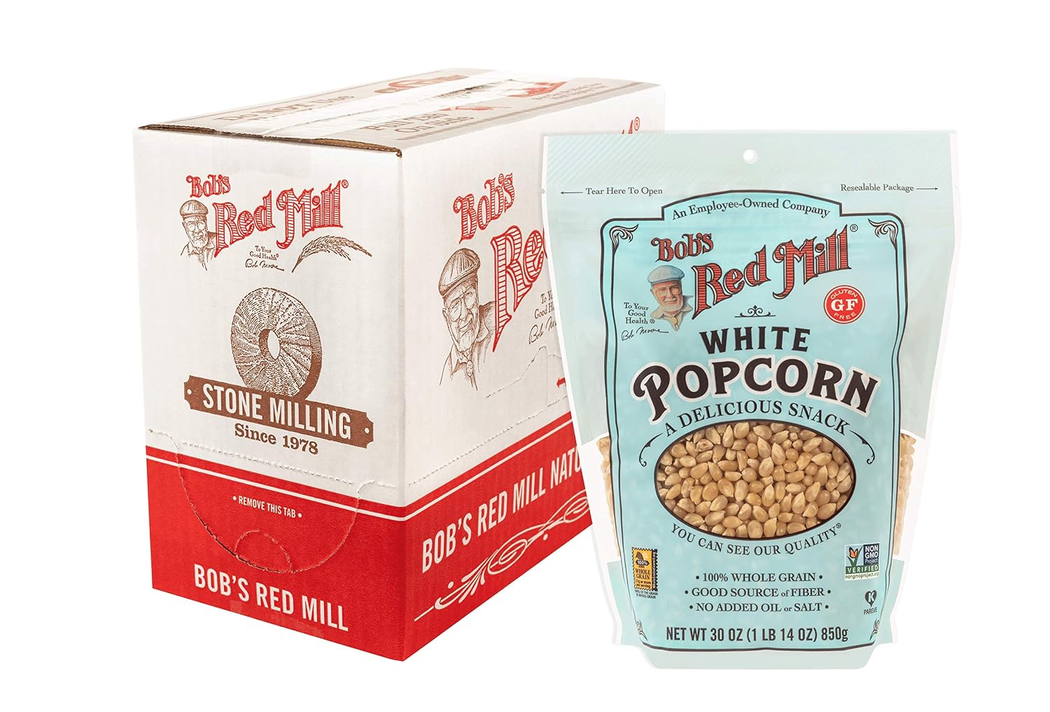Bob's-Red-Mill-White-Popcorn,-30oz-(Pack-of-4)---Non--GMO,-Whole-Grain,-Kosher-1110