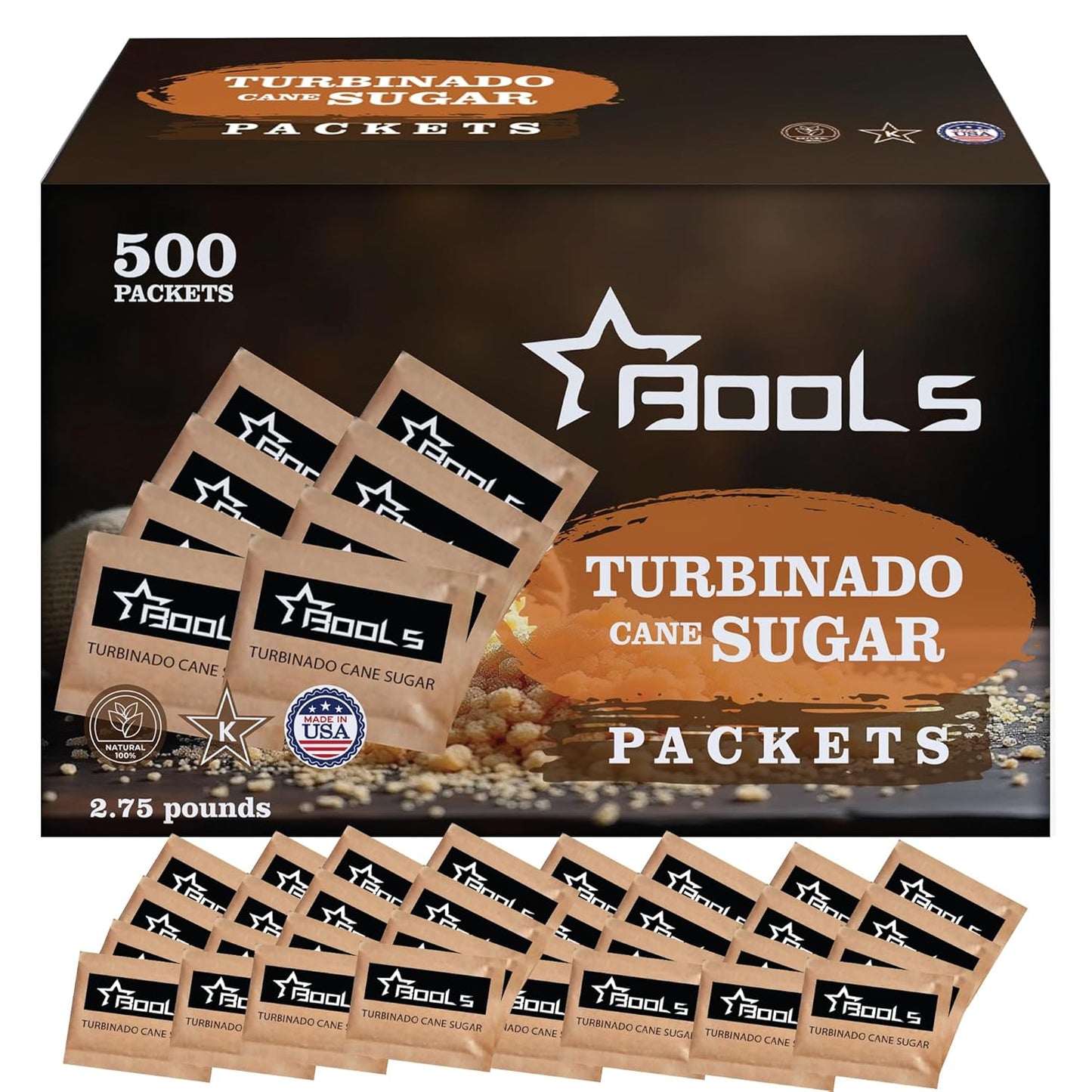 Raw-Sugar-Packets-500-Count,-–-Individually-Wrapped-Turbinado-Cane-Sugar-–-for-Tea,-1898