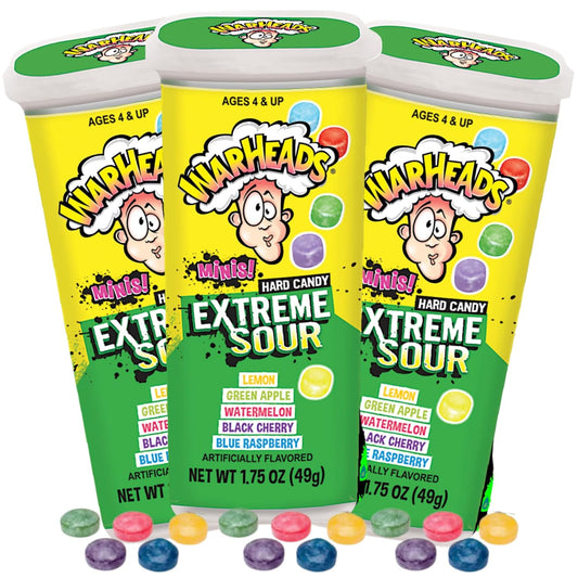 Mini-Extreme-Sour-Hard-Candies,-Assorted-Fruit-Flavors,-2378
