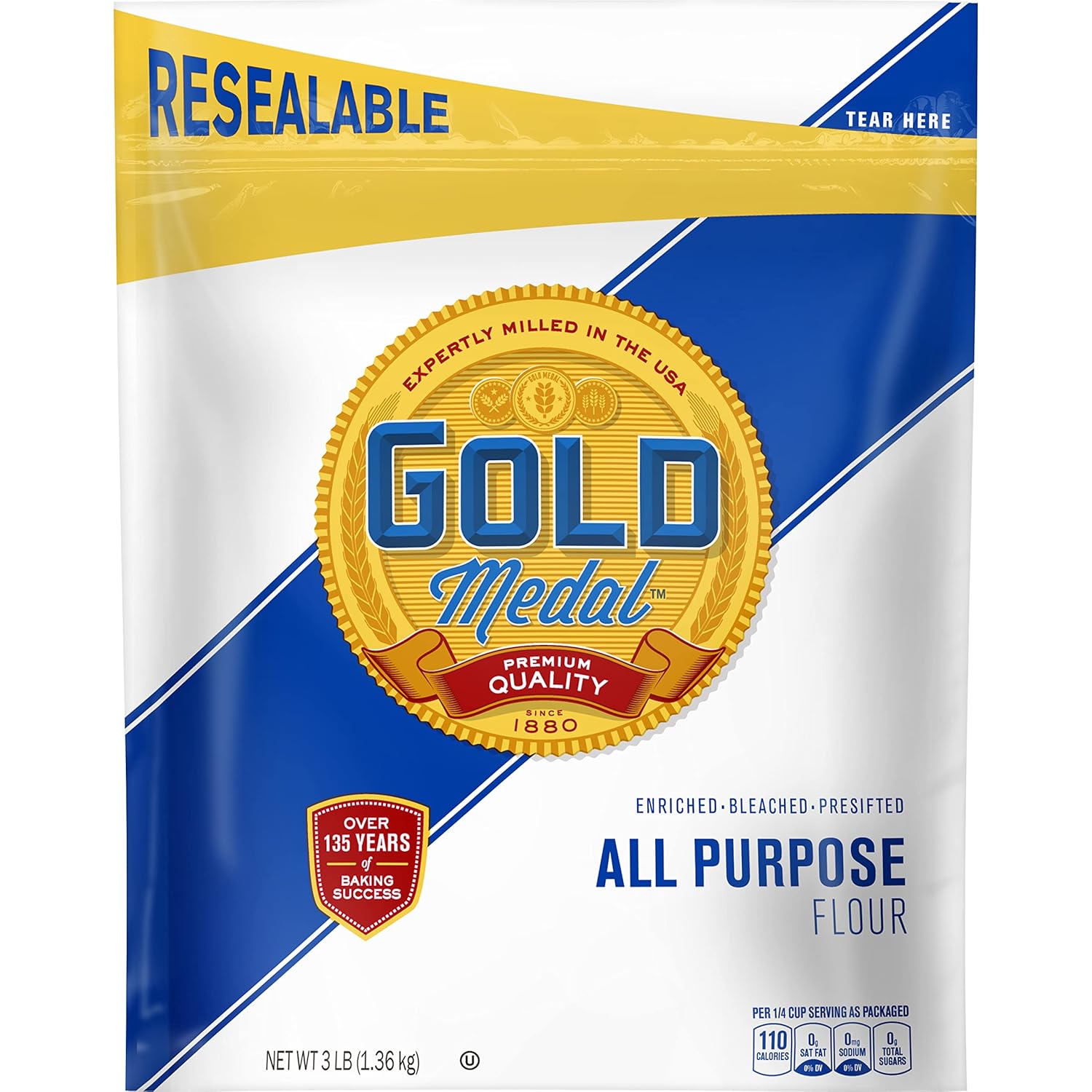 Gold-Medal-All-Purpose-Flour,-Baking-Flour,-3-lb-Resealable-Bag---552