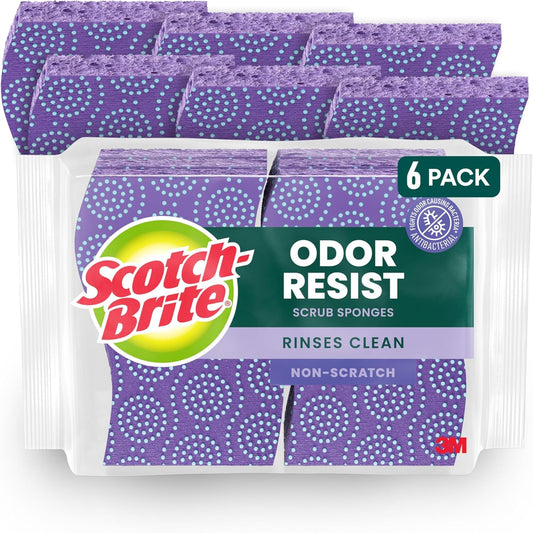 Scotch-Brite-Odor-Resist-Non-Scratch-Scrub-Sponge,-Dishwasher-Safe-Kitchen-Sponges-that-5479