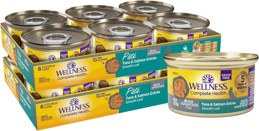 Wellness-Complete-Health-Age-Advantage-Pate-Senior-Canned-Wet-Cat-Food,-Natural,-Protein-426