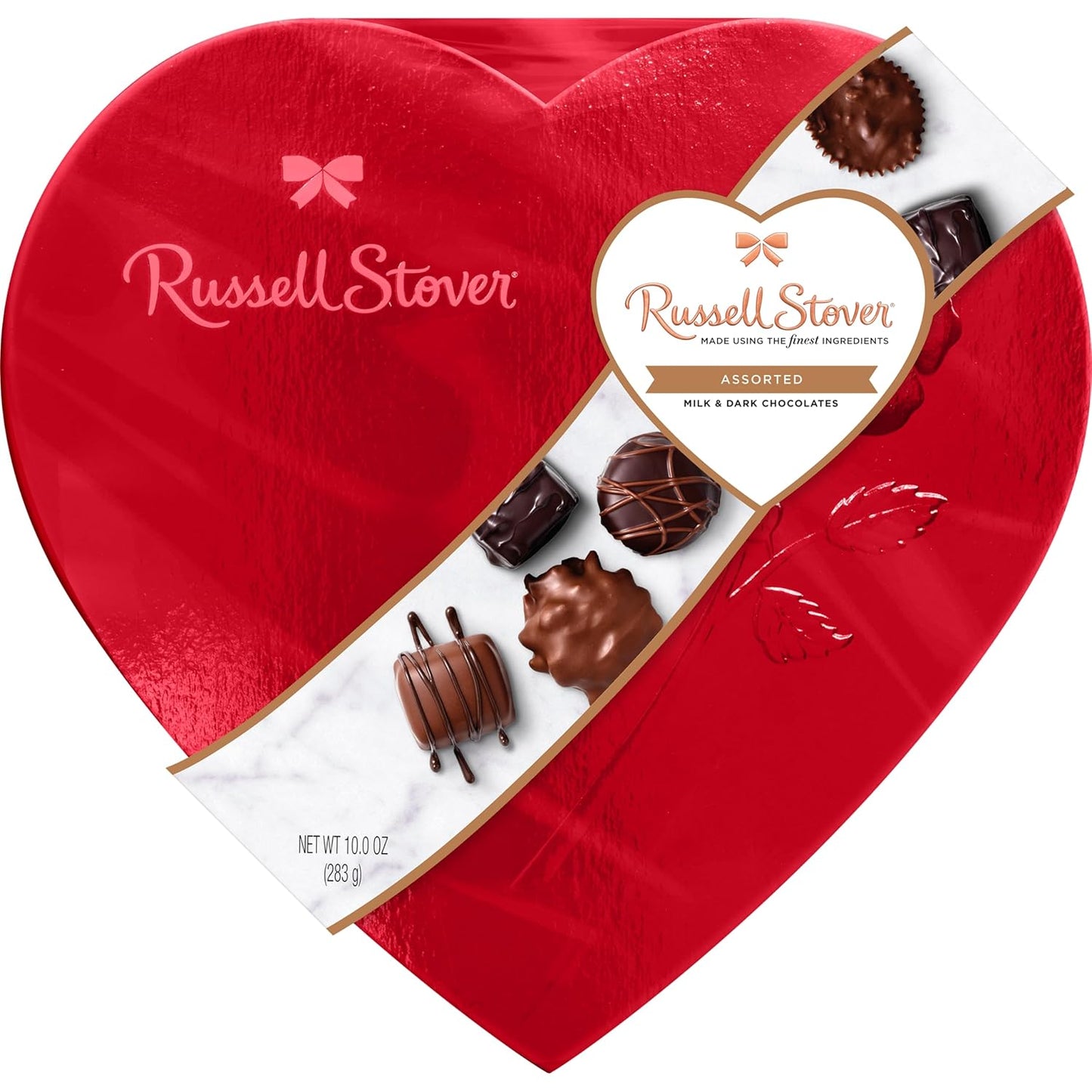Russell-Stover,-Red-Foil-Heart,-10-Ounce---1654