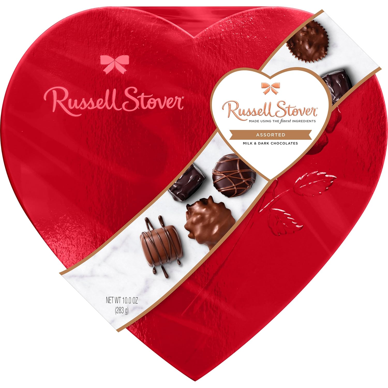 Russell-Stover,-Red-Foil-Heart,-10-Ounce---1654