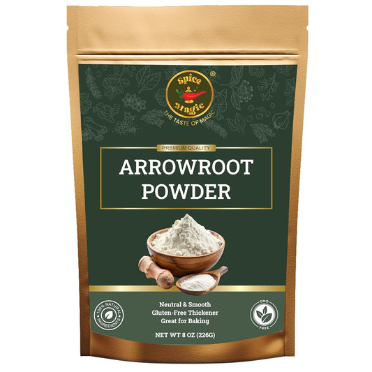 Spice-Magic-Arrowroot-Powder-8-oz-(226-g)-|-Premium-Gluten-Free-Thickener-Ideal-Sauces,-1506