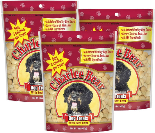 Charlee-Bear-Original-Crunch-Dog-Training-Treats,-Beef-Liver-Flavor,-3-Each,-1281