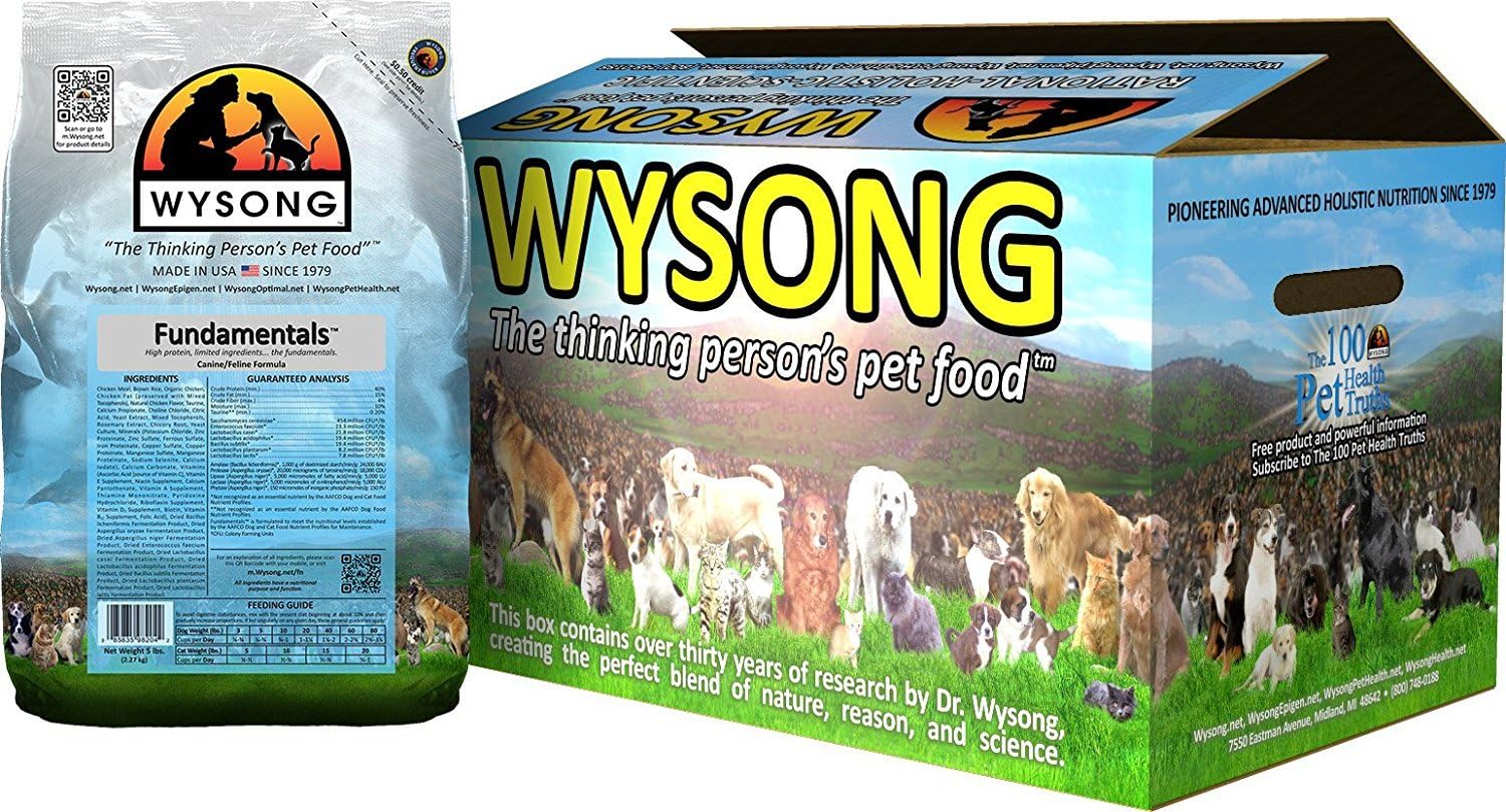 Wysong-Fundamentals-Canine/Feline-Formula-Dry-Dog/Cat-Food,-Four,-914