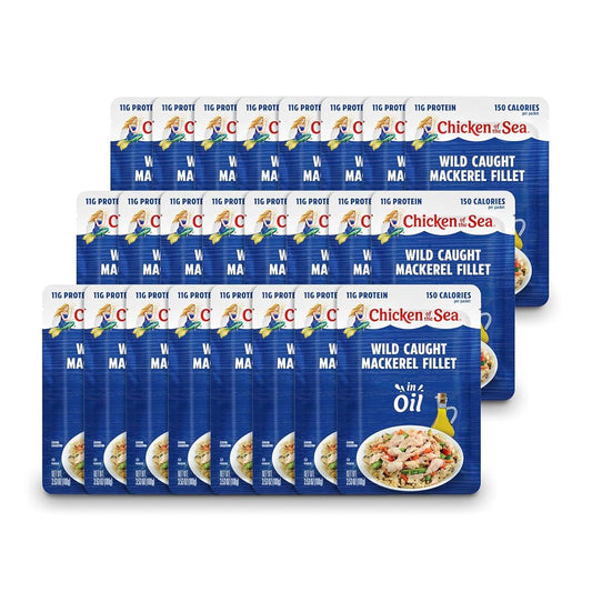 Chicken-of-the-Sea-Mackerel-Fillet-in-Oil,-3.53-oz.-Packets-(Box-of-758