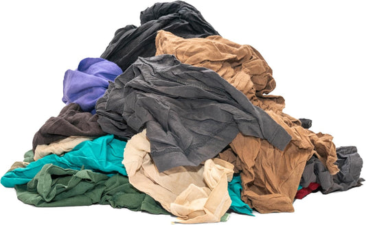 Buffalo-Industries-(10085PB)-Recycled-Multicolored-T-Shirt-Cloth-Rags,-50-lb.-3174
