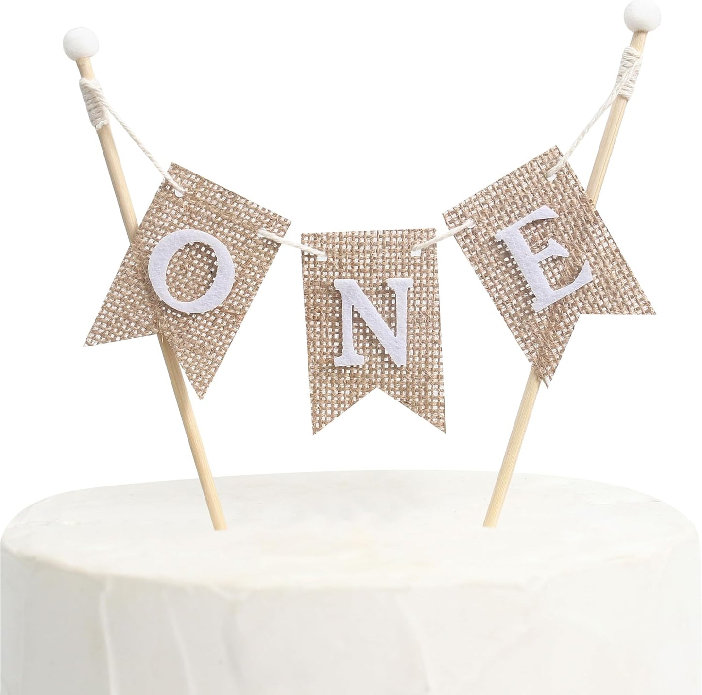 Handmade-“ONE”-Birthday-Cake-Topper---1st-3374