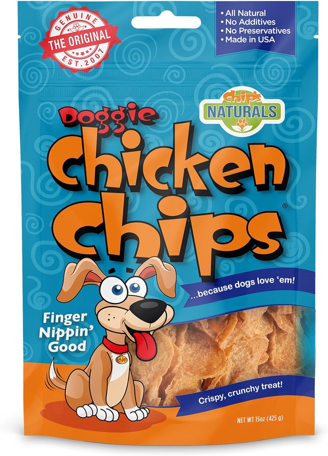 Doggie-Chicken-Chips-Large-15-oz-All-Natural-4111