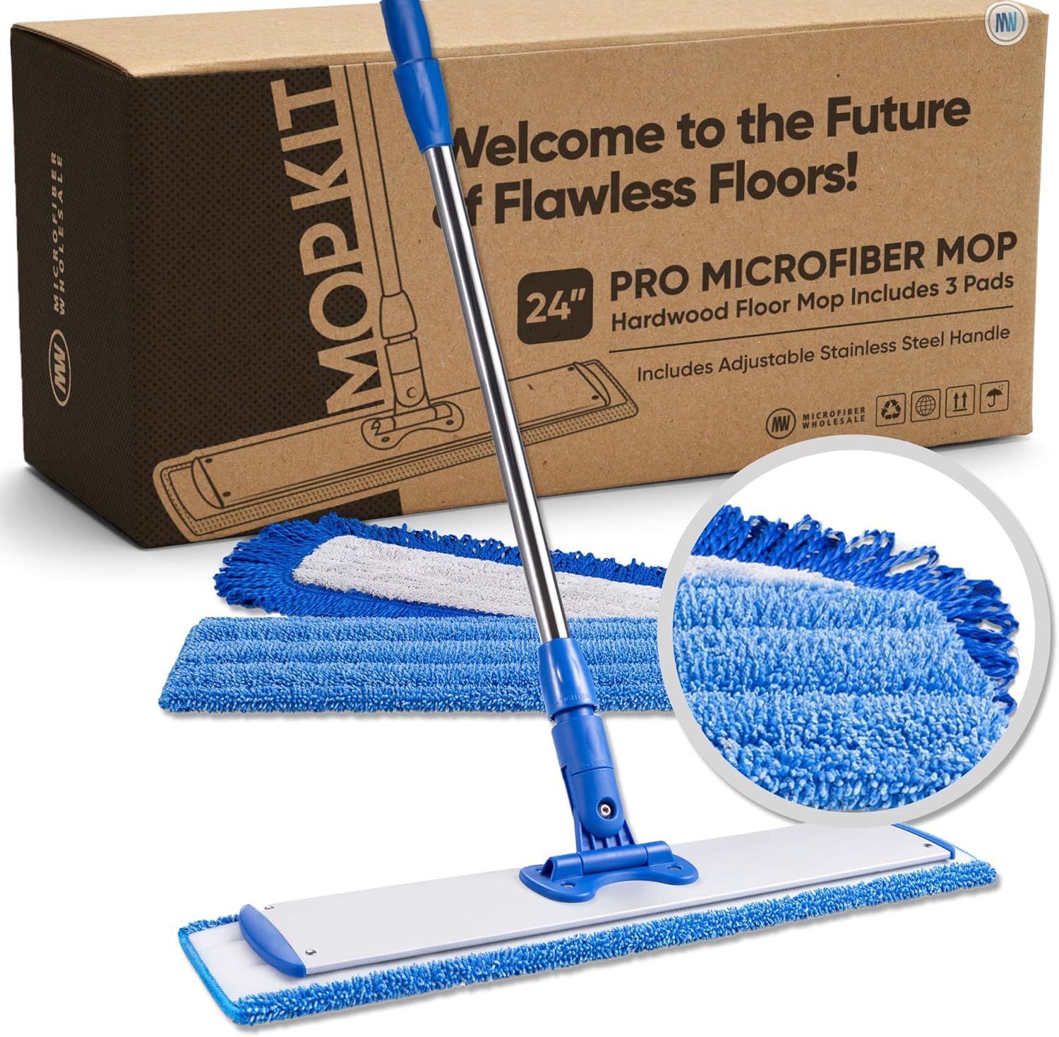 Microfiber-Wholesale-24"-Microfiber-Mop-System---Clean-&-Dust-2028