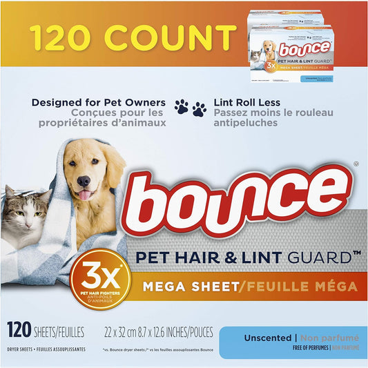 Bouce-Bounce-Pet-Hair-and-Lint-Guard-Mega-Dryer-Sheets-3567