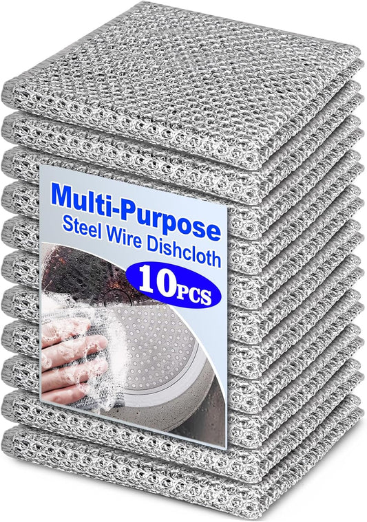 10-Pcs-Multipurpose-Wire-Dishwashing-Rag,-7.87"-x-7.87"-Non-5254