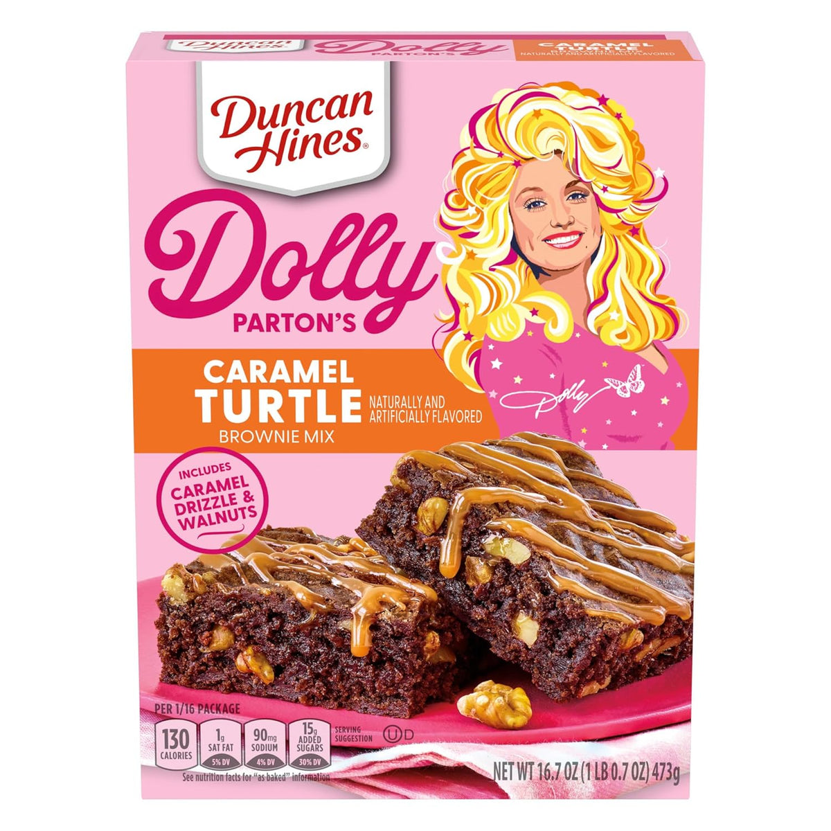 Duncan-Hines-Brownie-Mix,-Caramel-Turtle-Flavored,-16.7-oz.---642