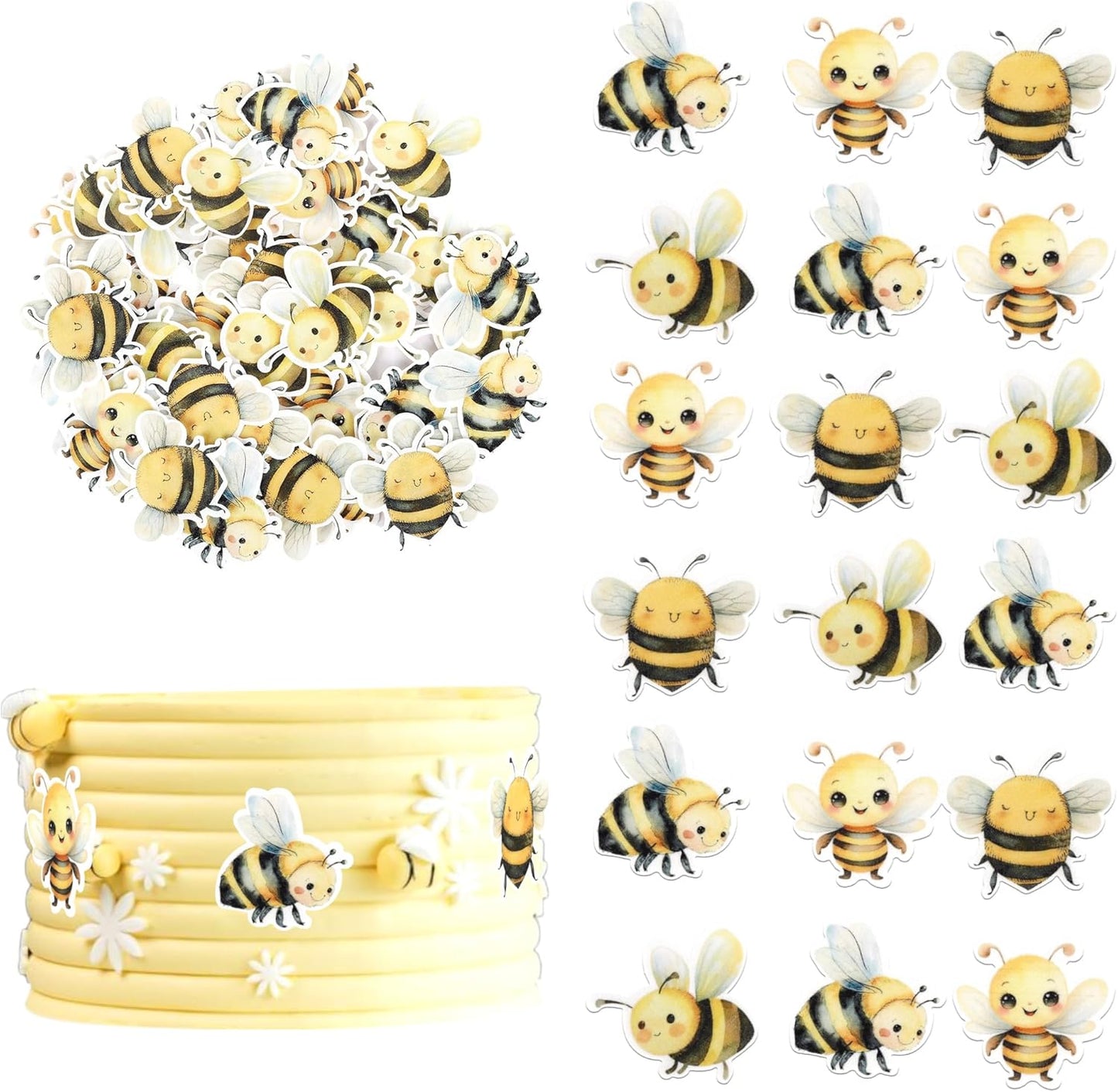 60-PCS-Edible-Bumble-Bee-Cupcake-Toppers-Edible-Honey-Bee-Cupcake-Picks-Paper-Babee-252