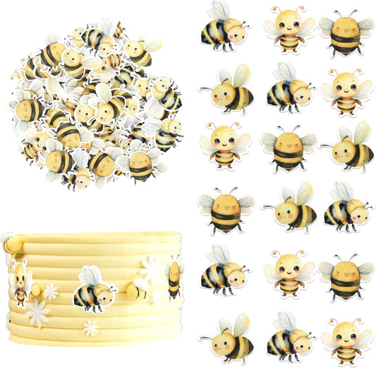60-PCS-Edible-Bumble-Bee-Cupcake-Toppers-Edible-Honey-Bee-Cupcake-Picks-Paper-Babee-252