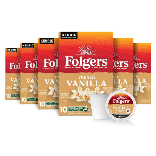 Folgers-Café-con-sabor-a-vainilla-francesa,-60-cápsulas-Keurig-K-Cup--2137