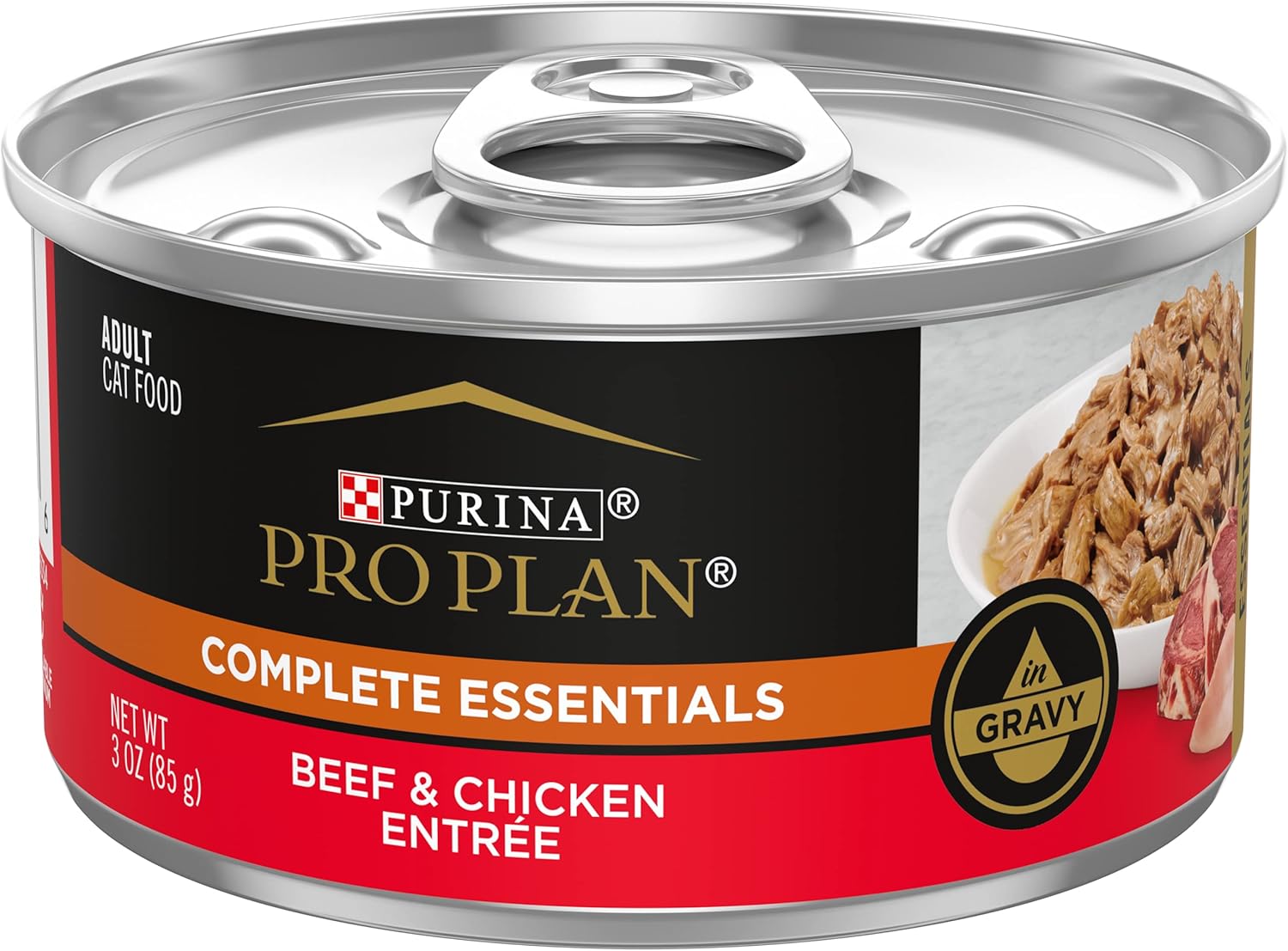 Purina-Pro-Plan-High-Protein-Cat-Food-Wet-Gravy,-Beef-and-Entree-(Pack-24)1556