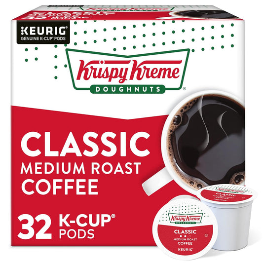Krispy-Kreme-Classic,-Single-Serve-Keurig-K-Cup-Pods,-Medium-Roast-Coffee,-32-Count---3150