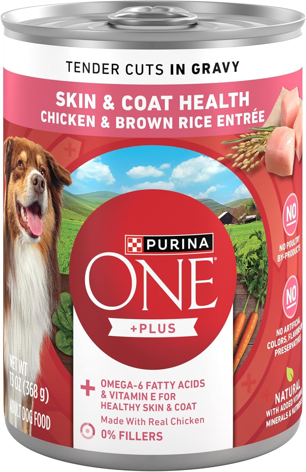 Purina-ONE-Tender-Cuts-Skin-&-Coat-??Chicken-&-Brown-Rice-Wet-Dog-1464