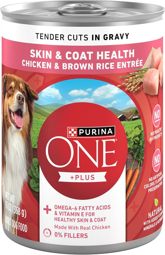 Purina-ONE-Tender-Cuts-Skin-&-Coat-??Chicken-&-Brown-Rice-Wet-Dog-1464