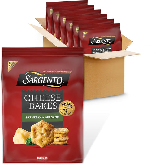 Sargento®-Cheese-Bakes-Parmesan-&-Oregano-Crackers,-Cheese-Crackers,-6-Bags------577