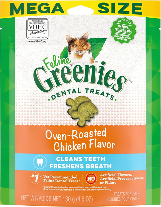 Greenies-Feline-Adult-Natural-Dental-Care-Cat-Treats,-Roasted-3