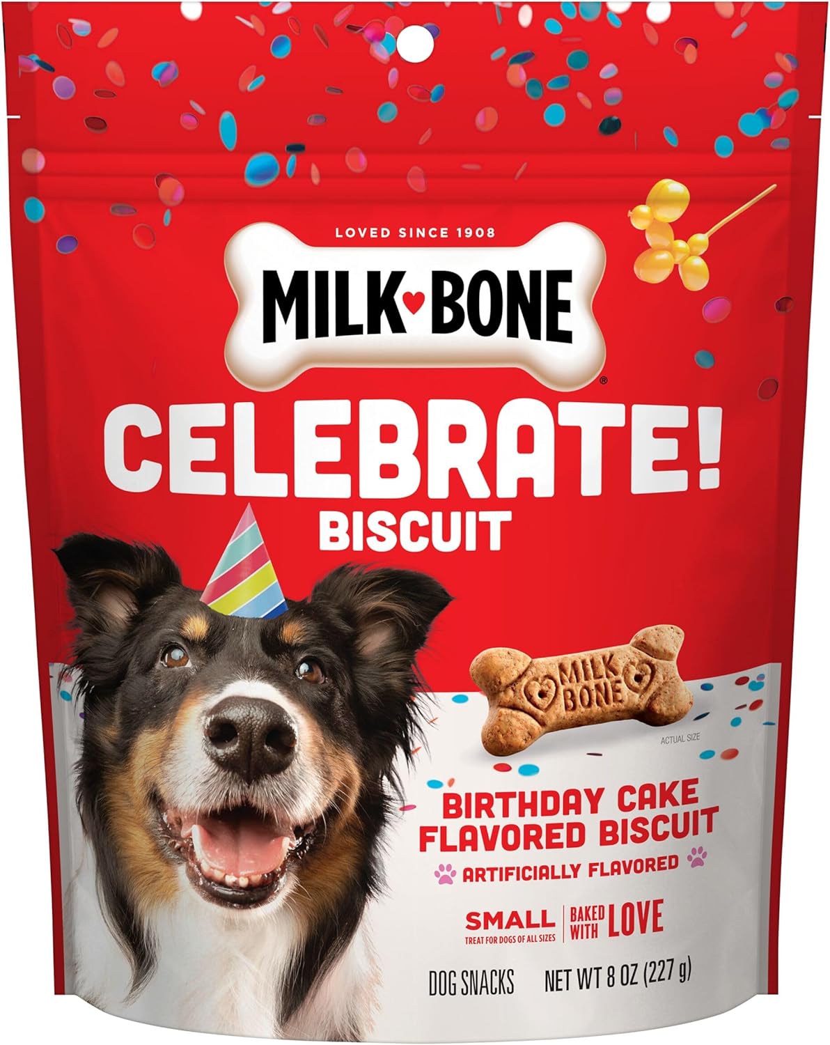Milk-Bone-Celebrate-Birthday-Cake-Artificially-Flavored-Biscuits,-Small-Dog-Treats,-8-Bag-2520