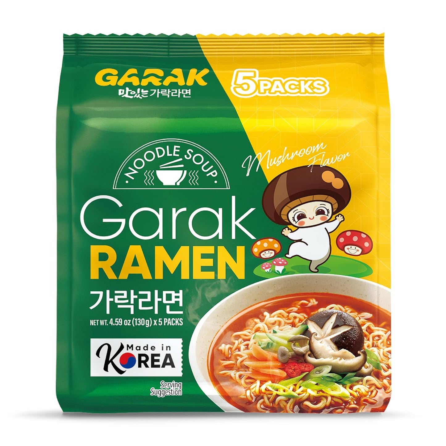 GARAK-Ramen-con-sabor-a-champiñones,-fideos-instantáneos-auténticos-coreanos,--fideos-205