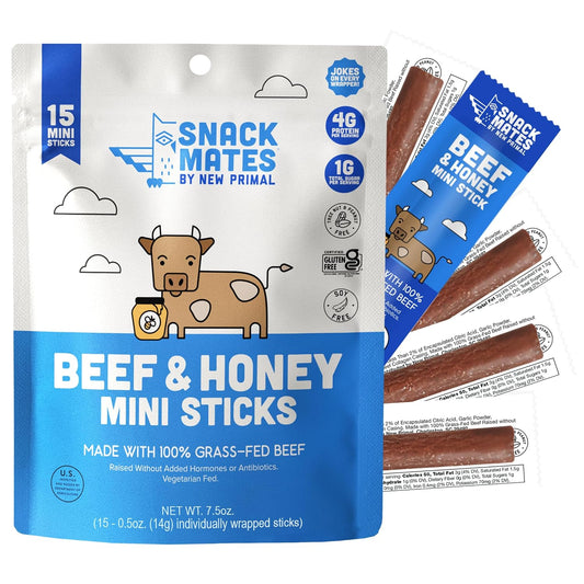 New-Primal-Snack-Mates-Beef-&-Honey-Mini-Meat-Sticks,-15--Count-|-School-for-611