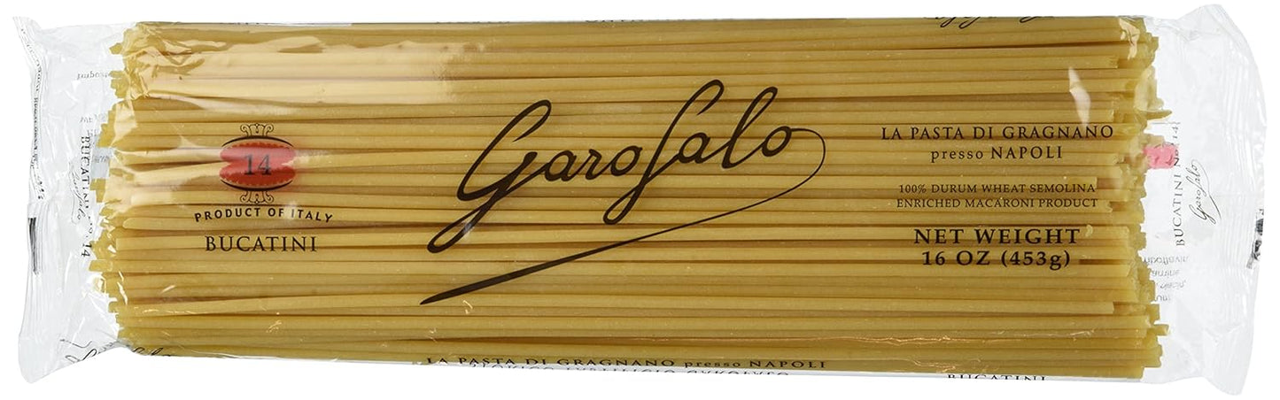 Garofalo-–-Premium-Durum-Wheat-Semolina-Bucatini-Pasta,-Italian-Bronze-Drawn,-426