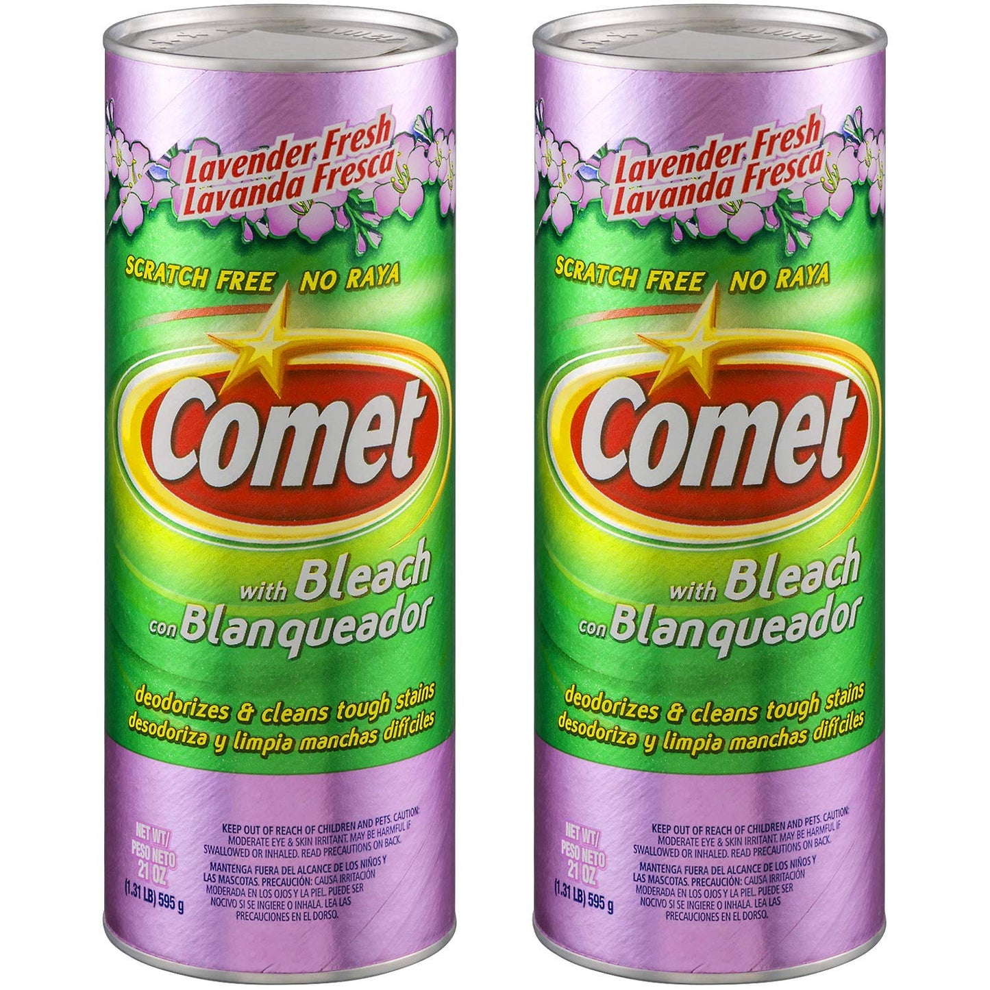 Comet-Cleaner-with-Bleach-Powder,-Lavender-Fresh,-21-Ounces,-Scratch-Free,-2-Pack-----------630