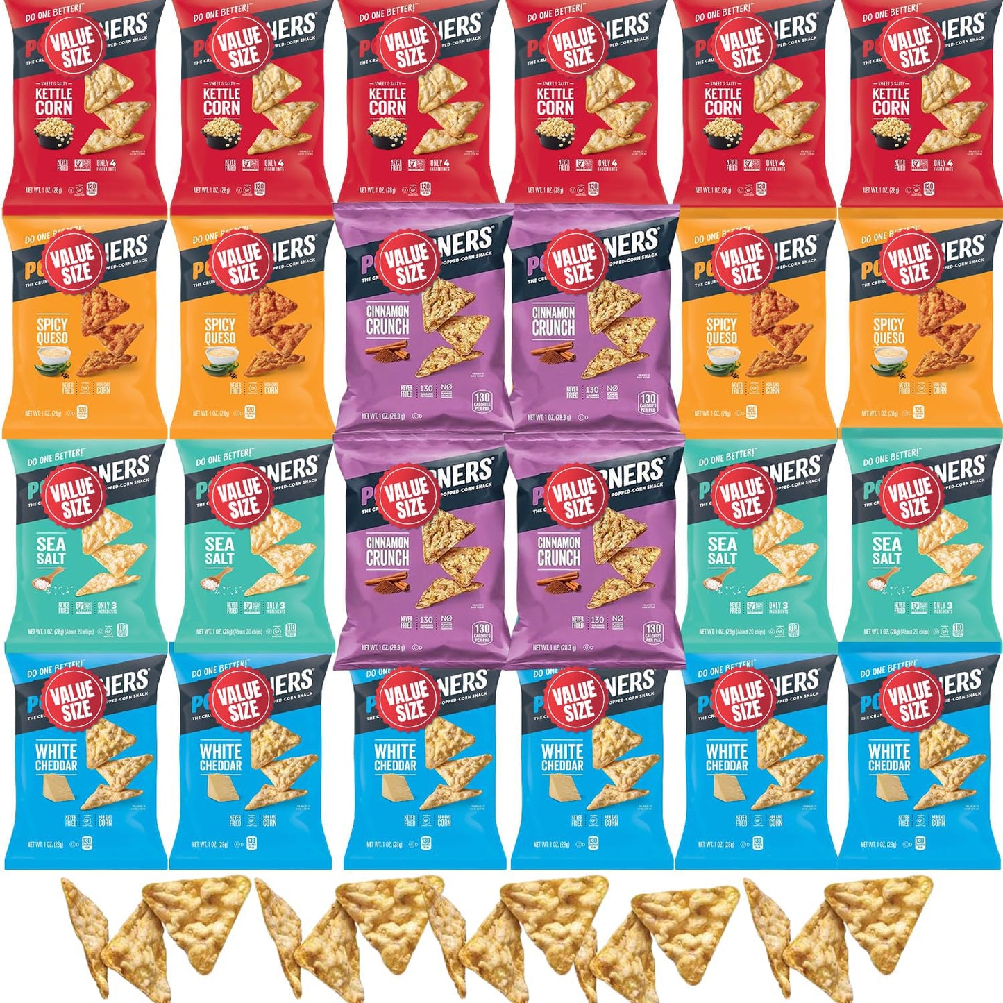 Pop-Cornners-Snacks-Gluten-Free-Chips,-5-Flavor-Variety-Pack-28-Count--1-oz-Bags-By-48
