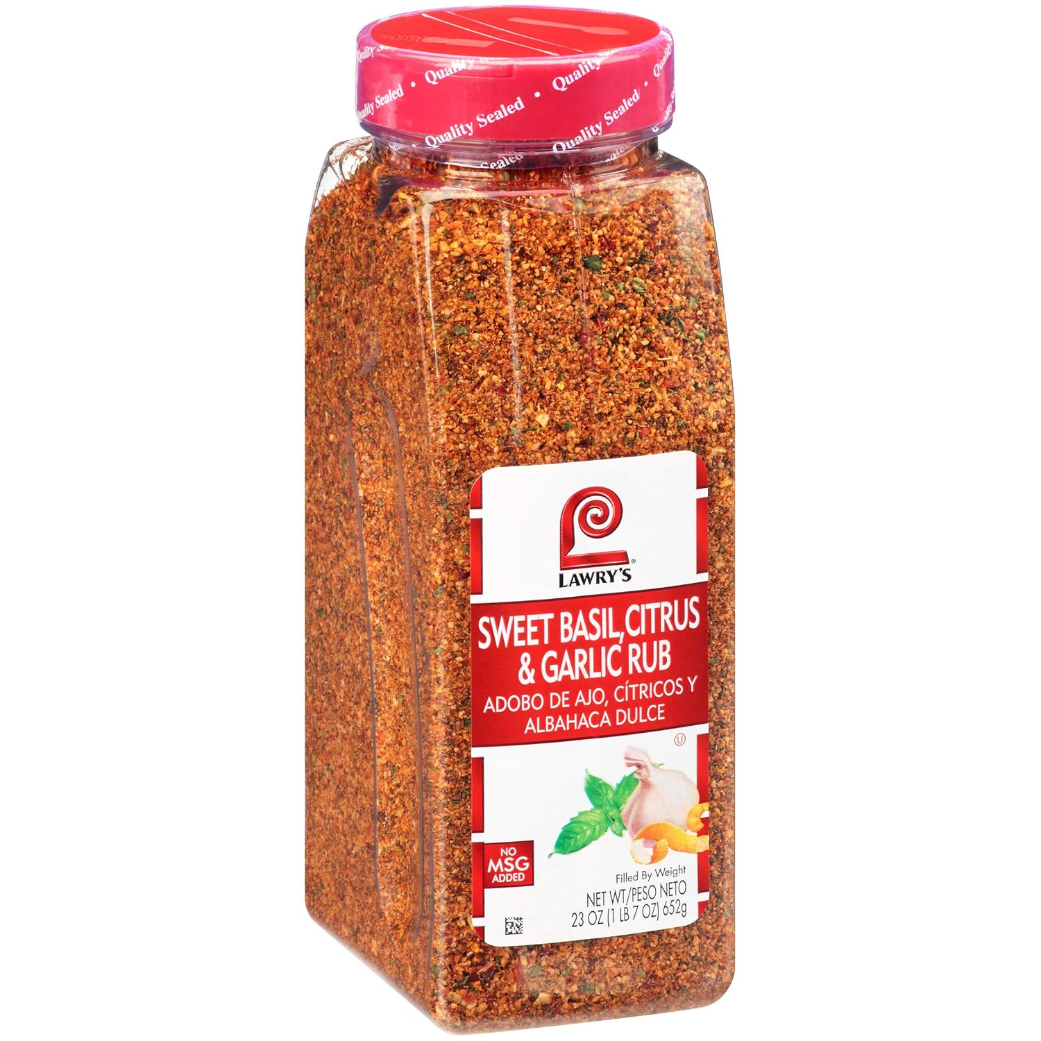 Lawry's-Sweet-Basil,-Citrus-&-Garlic-Rub,-23-oz---One-23-966