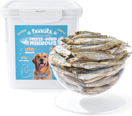 Freeze-Dried-Minnows-for-Dogs,-Single-Ingredient-Raw-Dog-Treats-Fish,-High-Protein-568