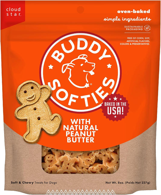 Buddy-Biscuits-Softies-8-oz-Pouch,-Soft-&-Chewy,-Natural-Peanut-Flavor-2863