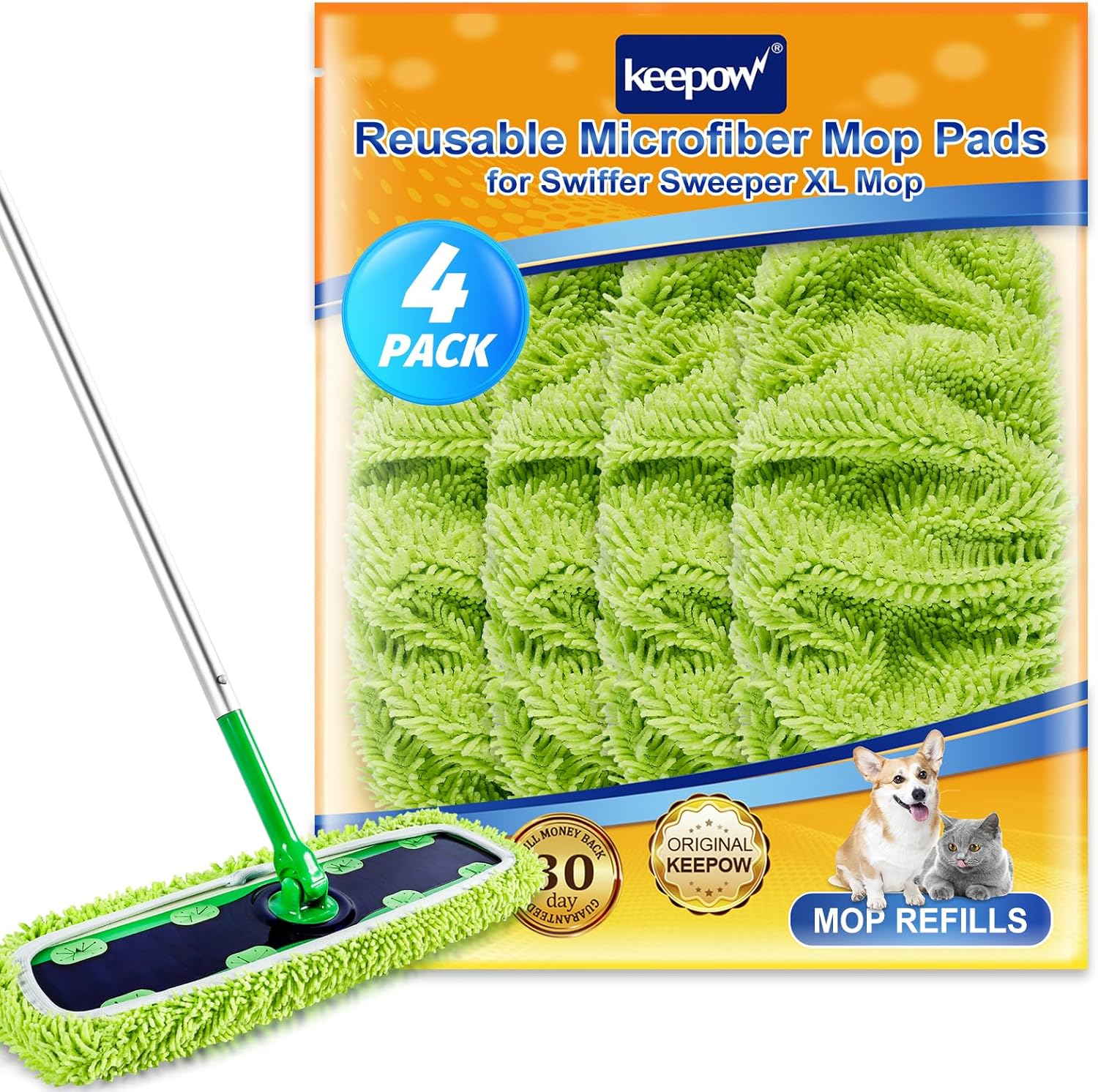 KEEPOW-Reusable-XL-Mop-Pads-Compatible-with-Swiffer-XL-Sweeper,-2159