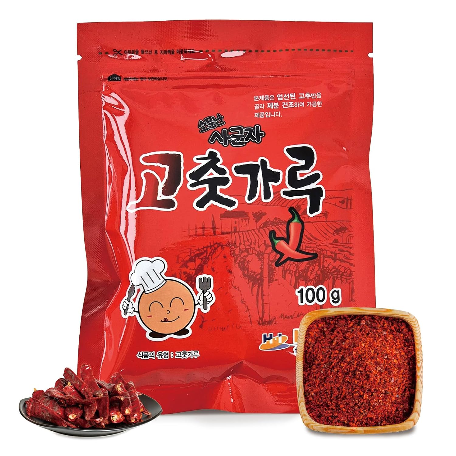 COELO-Korean-Red-Pepper-Powder-(100g-3.5-oz.)-Spicy-Gochugaru-Flakes-Spice-897
