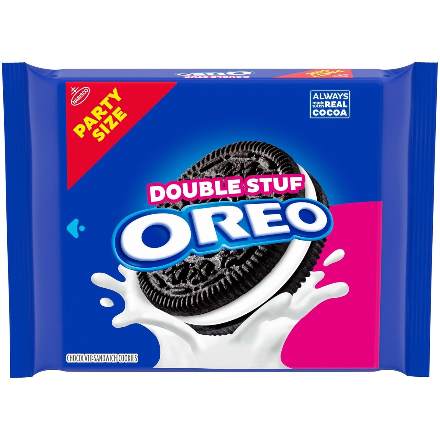 OREO-Double-Stuf-Chocolate-Sandwich-Cookies,-Party-Size,-24.95-oz-|--Always-made-with-Cocoa,-2645