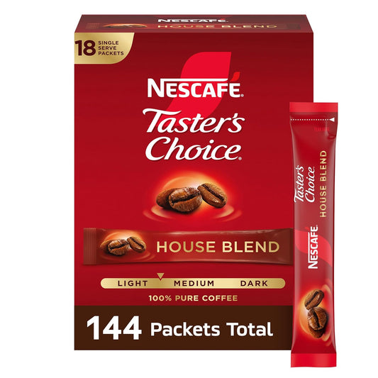 NESCAFÉ-Taster's-Choice,-Instant-Coffee-Packets,-Light-Medium-Roast-Coffee,-House-Blend,-8-1503