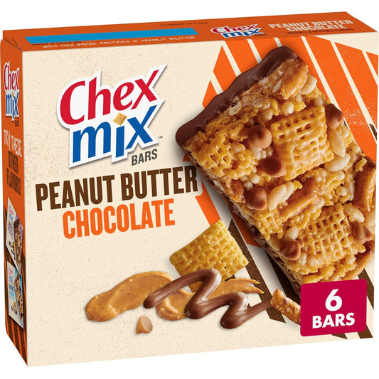 Chex-Mix-Peanut-Butter-Chocolate-Treat-Bar,-6-Bars,-6.78-oz--|-Chewy-Bar,-Pieces,-766