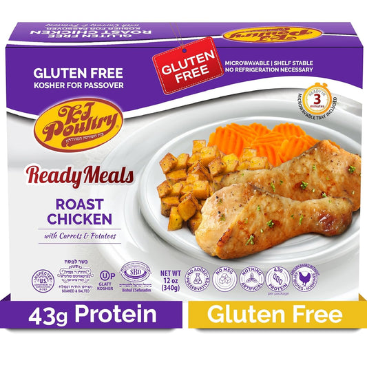 KJ-Poultry-Kosher-para-comidas-sin-gluten-de-Pascua,-pollo-asado-con-y-887